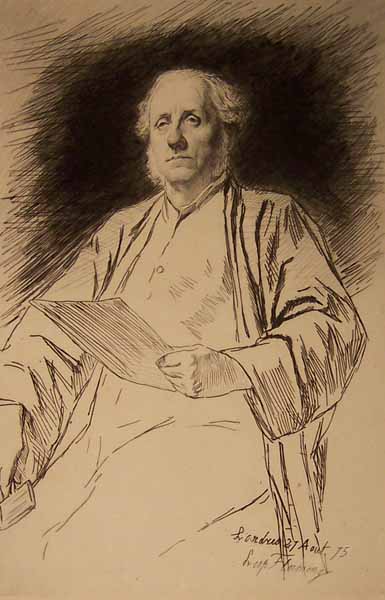 portrait of Francis Seymour Haden